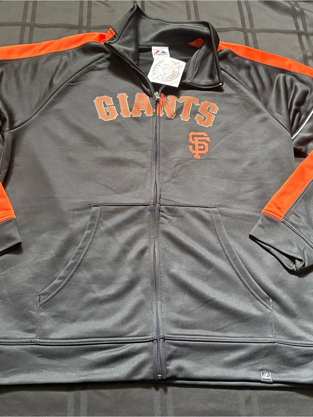 San Francisco Giants Majestic MLB Ginuine Merchandise Large Jacket “NWT” Org $69